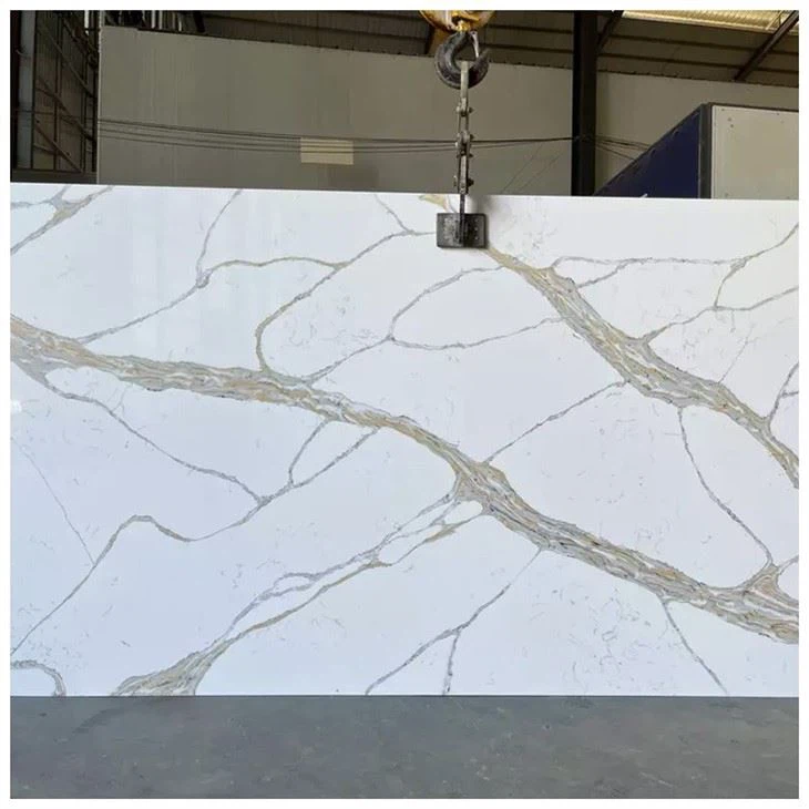 Calacatta Gold Quartz Slab