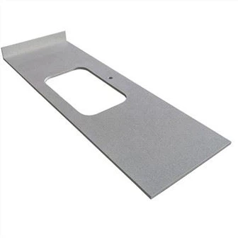 Kristalli oq kvarts stol usti