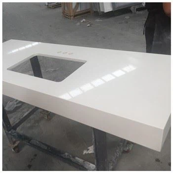 Mitered Edge kvarts stol usti