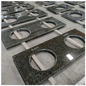 Verde Ubatuba Granit Vanity Top