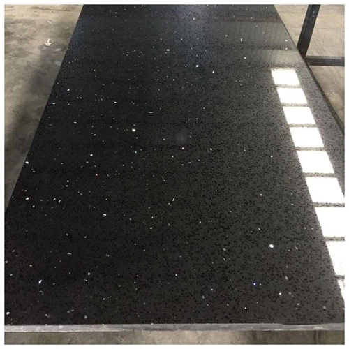 Sparkling Black Quartz Countertops Sparkling Black Quartz Countertops