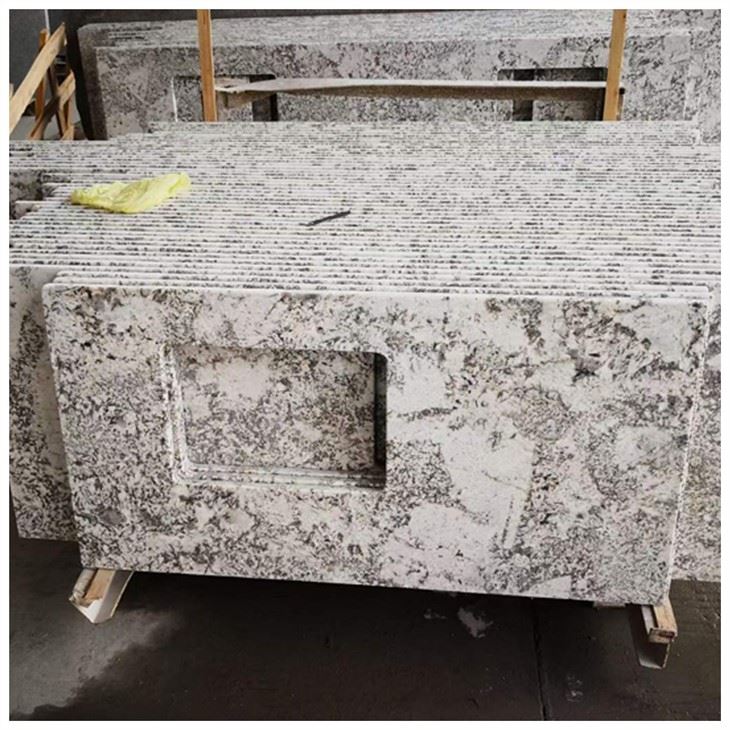 Prefab White Alaska Granite Countertops
