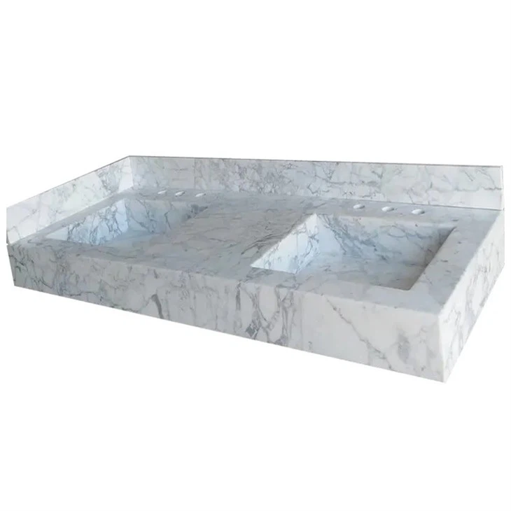 Integrated Marble Sink