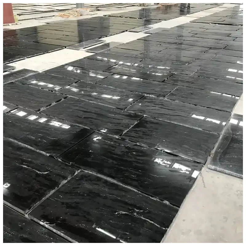Jet Mist Black Granite Tiles