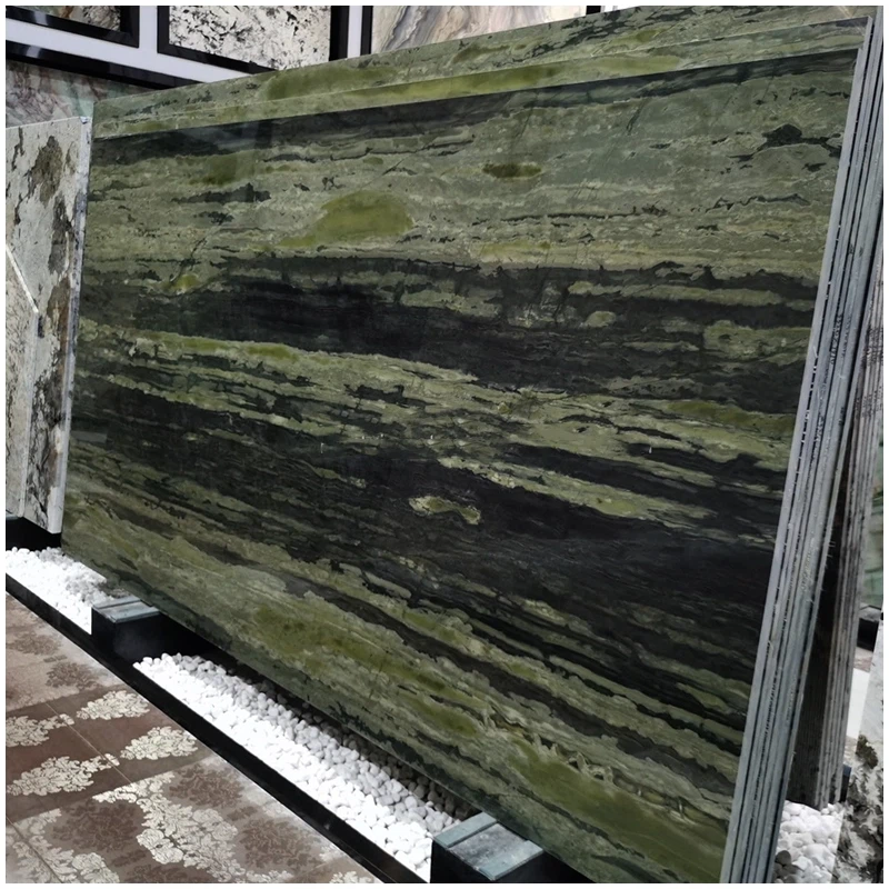 Verde bambuk kvartsit