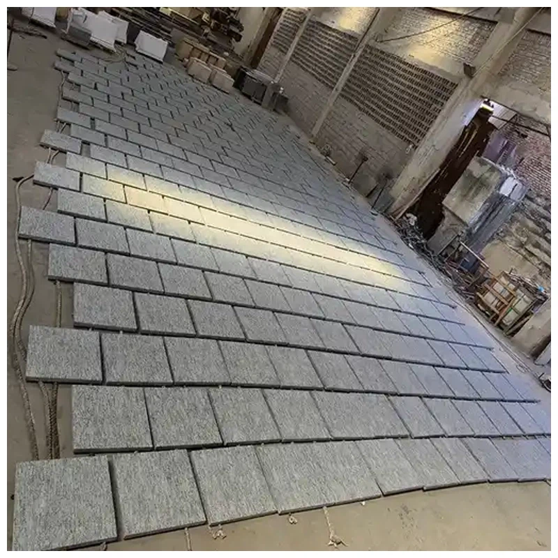 Verde Ubatuba Leathered Granite