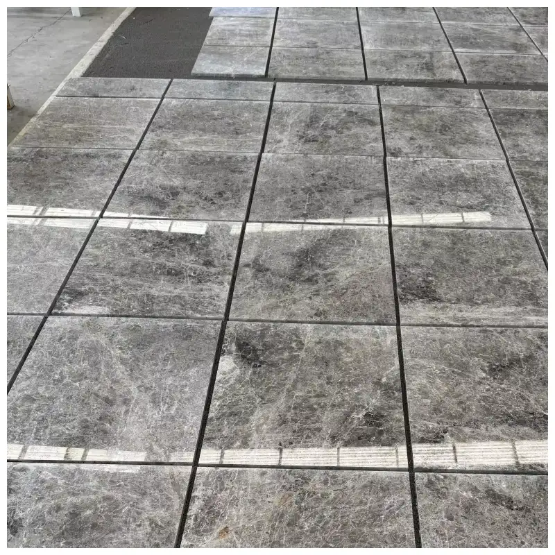 Gray Emperador Marble Cut-to-Size Tiles Gray Emperador Marble Cut-to-Size Tiles